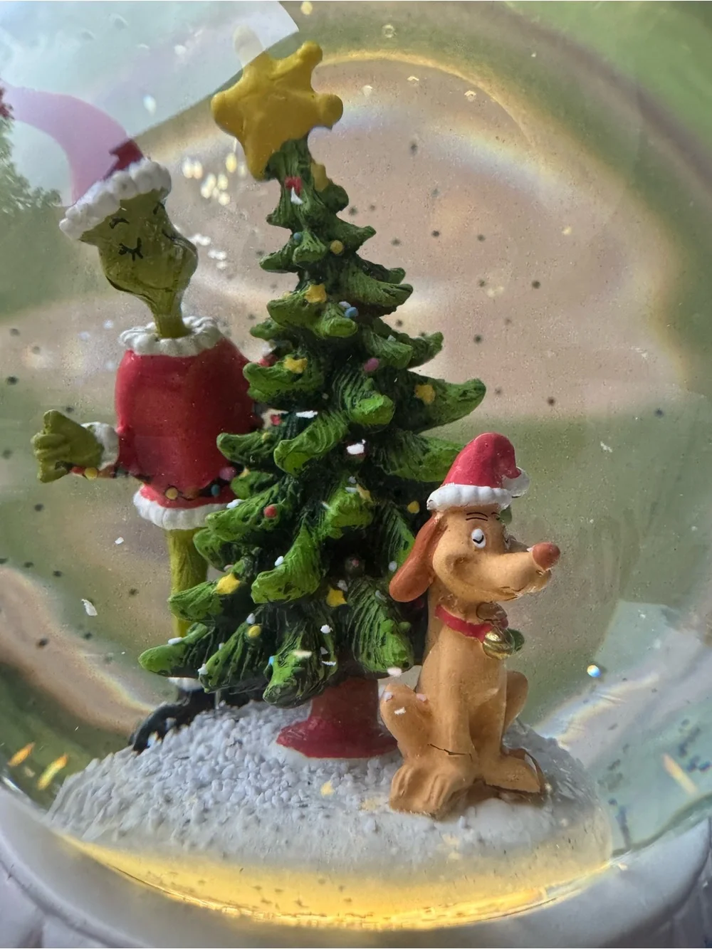 Dr. Seuss's The Grinch™ Light-Up Snow Globe set of 2